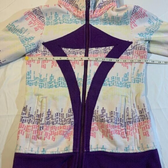 Ivivva by Lululemon Scuba Hoodie Cool Graphic Print - Picture 5 of 11
